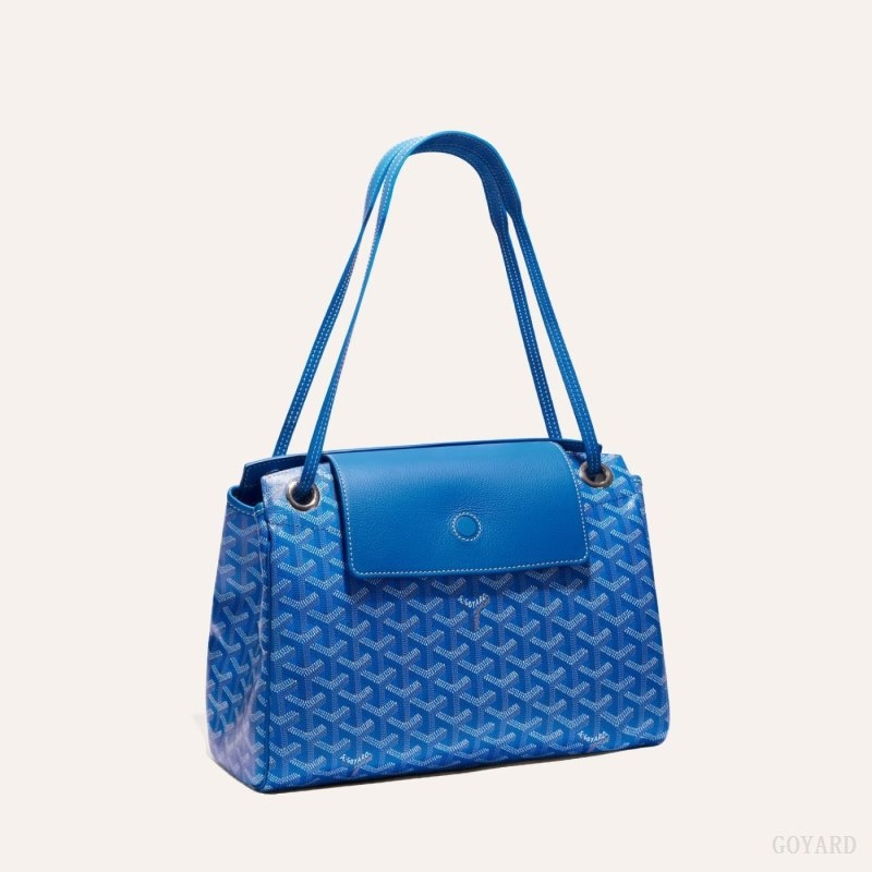 Blue Goyard ROUETTE PM BAG | UFQE4816