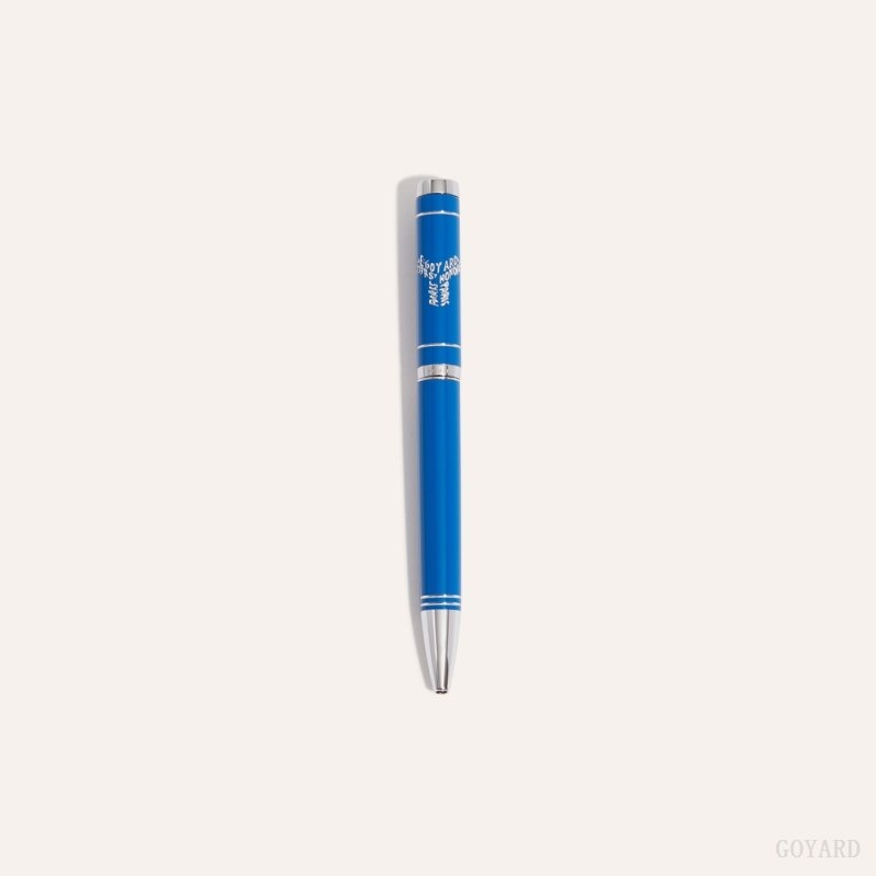 Blue Goyard Rollerball Travel Pen | HBLW3694