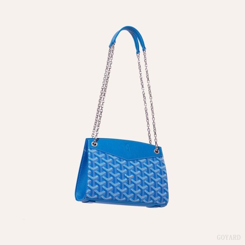 Blue Goyard Rouette Structuré Mini Bag | UKCS2187