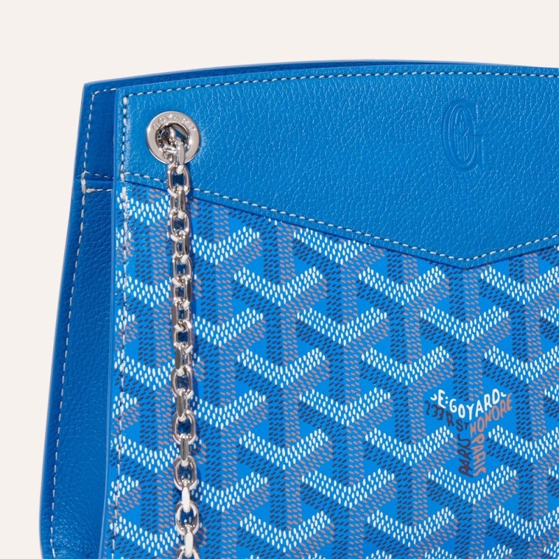 Blue Goyard Rouette Structuré Mini Bag | UKCS2187