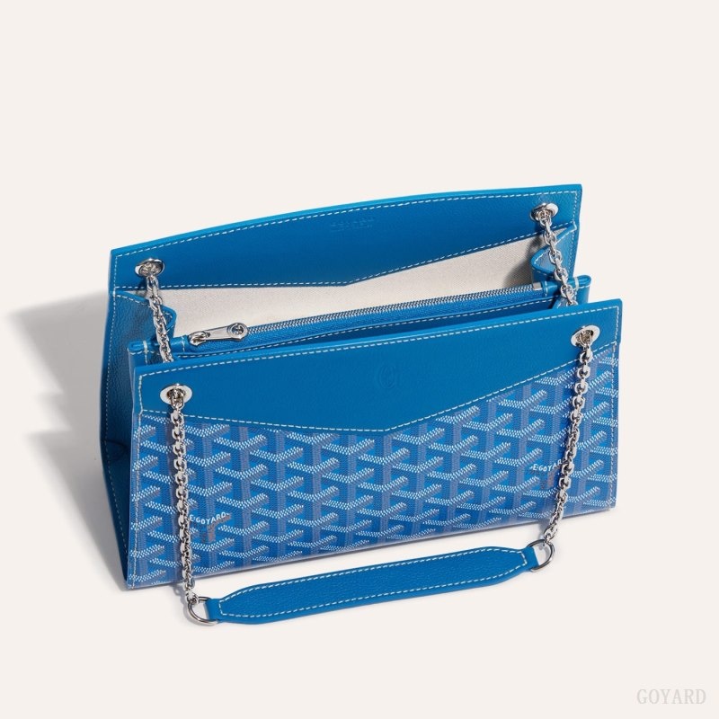 Blue Goyard Rouette Structuré PM Bag | XFDO2195