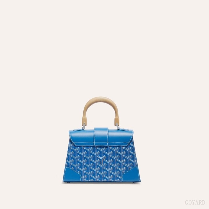 Blue Goyard SAÏGON STRUCTURE MINI BAG | ZKEV3794