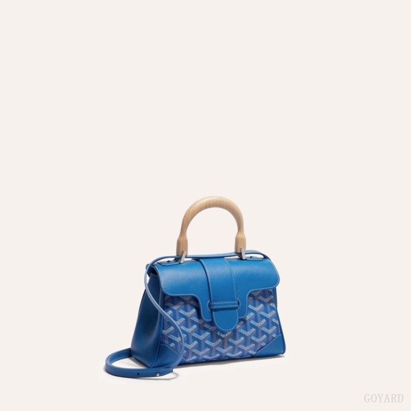 Blue Goyard SAIGON SOUPLE MINI BAG | HCQV3551