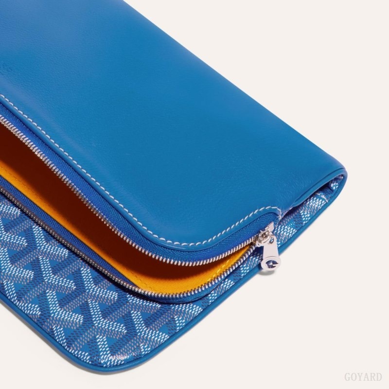 Blue Goyard SAINTE-MARIE CLUTCH | TJLI2654