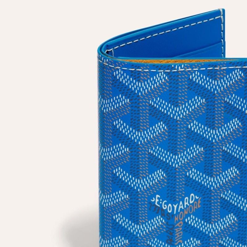 Blue Goyard SAINT-PIERRE CARD WALLET | BRPL2155