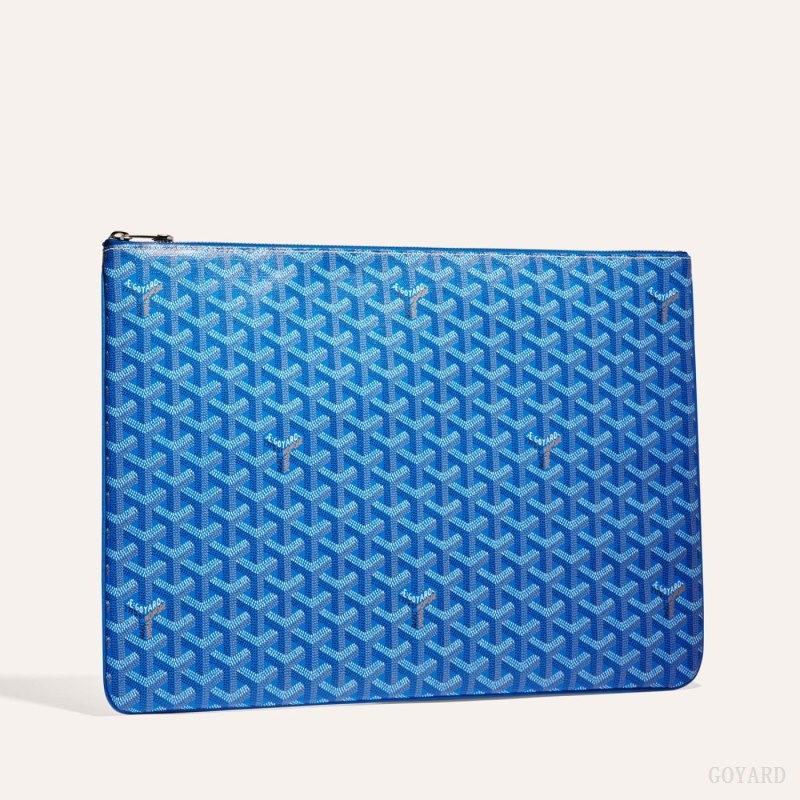 Blue Goyard SENAT GM DOCUMENT CASE | AVEF4080