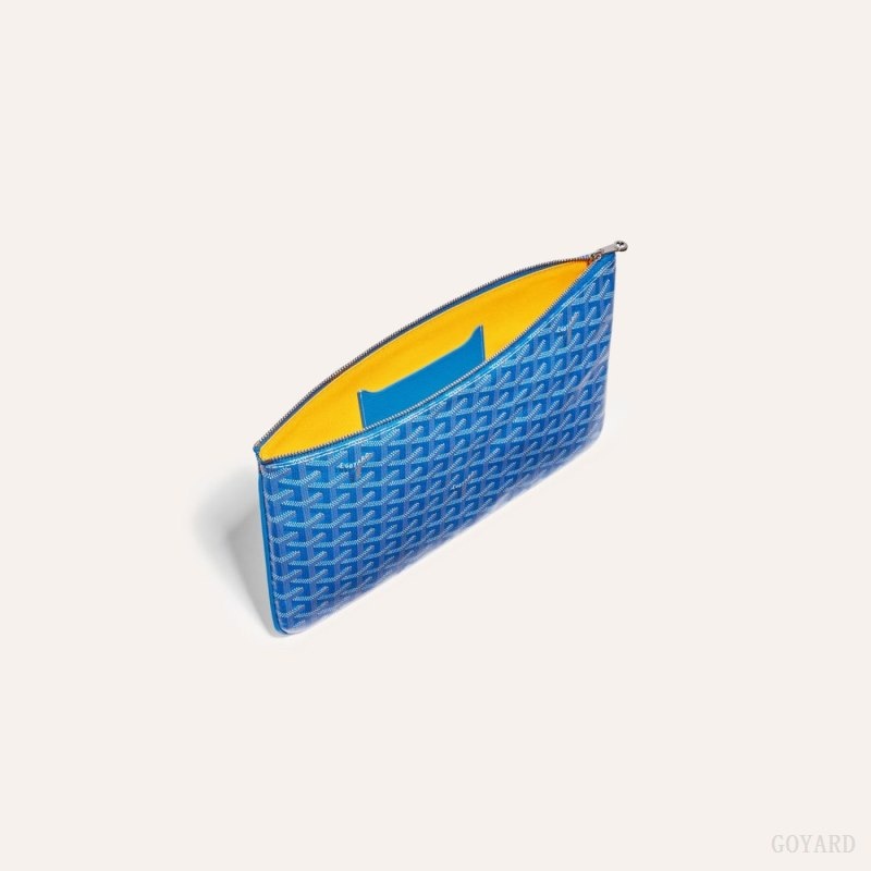 Blue Goyard SÉNAT MM POCKET | PNVP9667