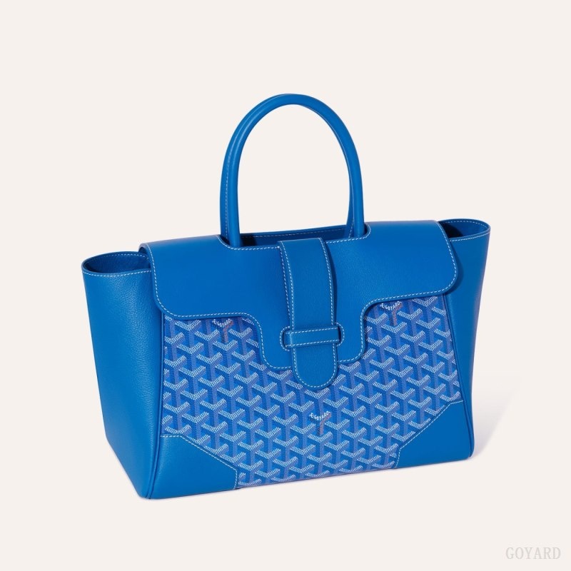 Blue Goyard Saïgon tote bag | ELNY4206