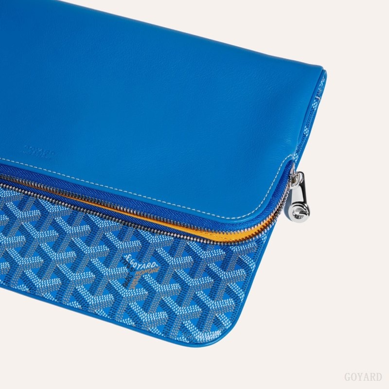 Blue Goyard Sainte-Marie GM Clutch | UDBC3555