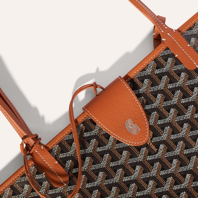 Brown Goyard CROC UNIVERSEL | RJDS5954