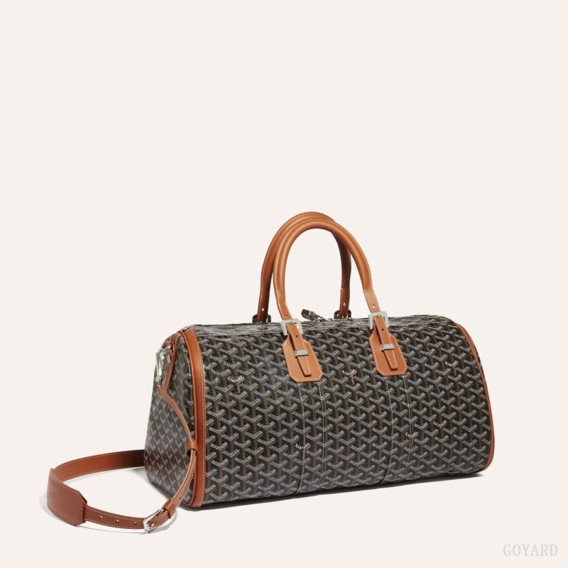 Brown Goyard CUIR MM STRAP | YUOO9260