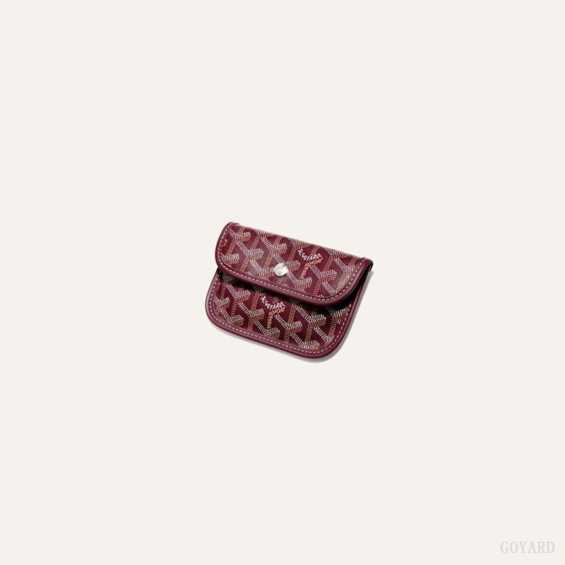 Burgundy Goyard ANJOU MINI BAG | DIJS2376