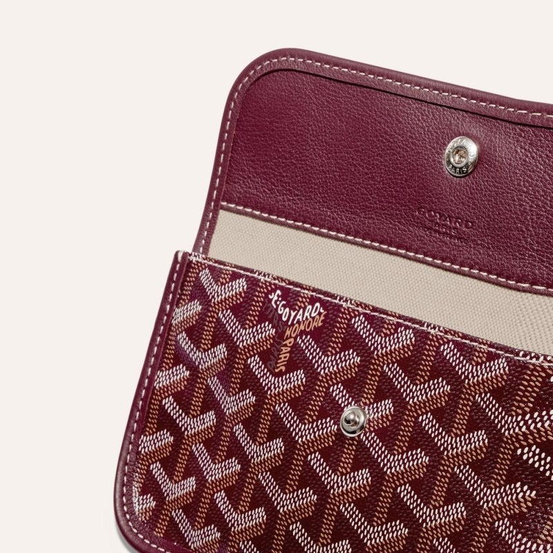 Burgundy Goyard ANJOU PM BAG | ICWH3584