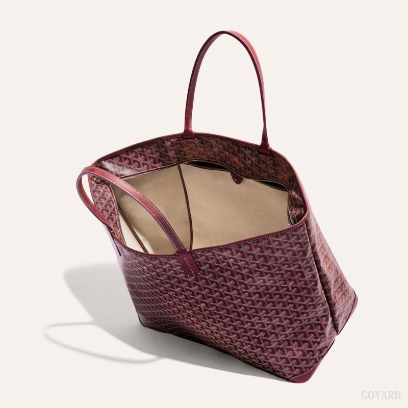 Burgundy Goyard ARTOIS GM BAG | AVWG1961