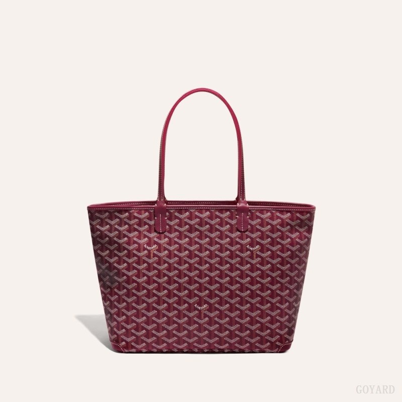 Burgundy Goyard ARTOIS PM BAG | DSWY7161