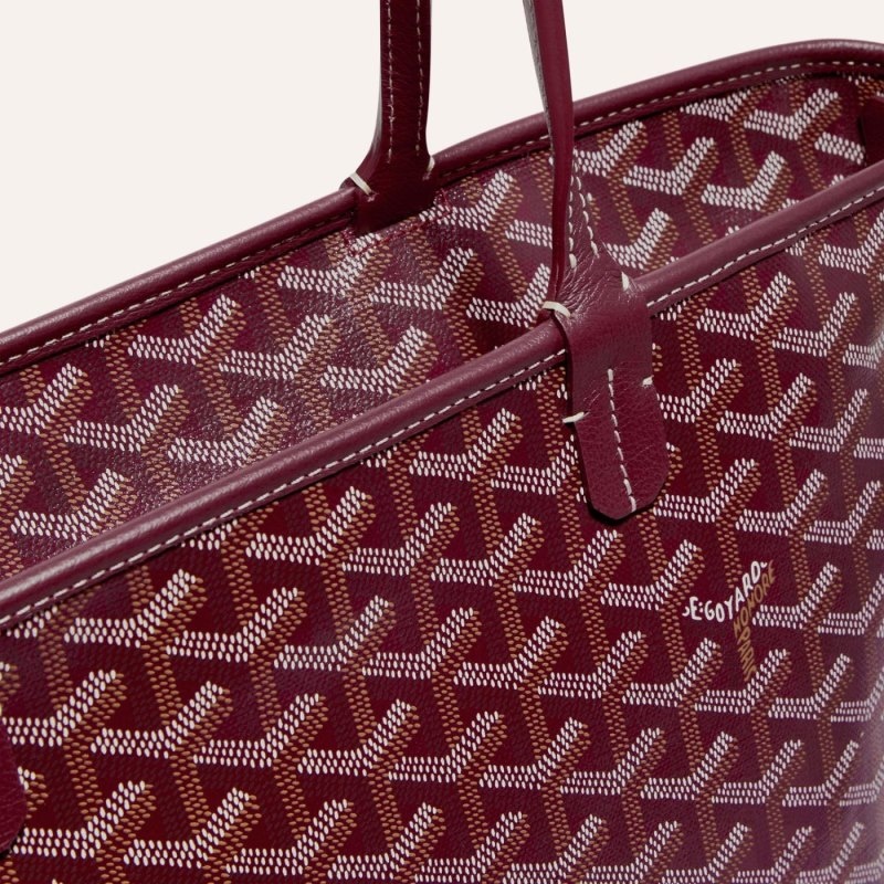 Burgundy Goyard ARTOIS PM BAG | DSWY7161