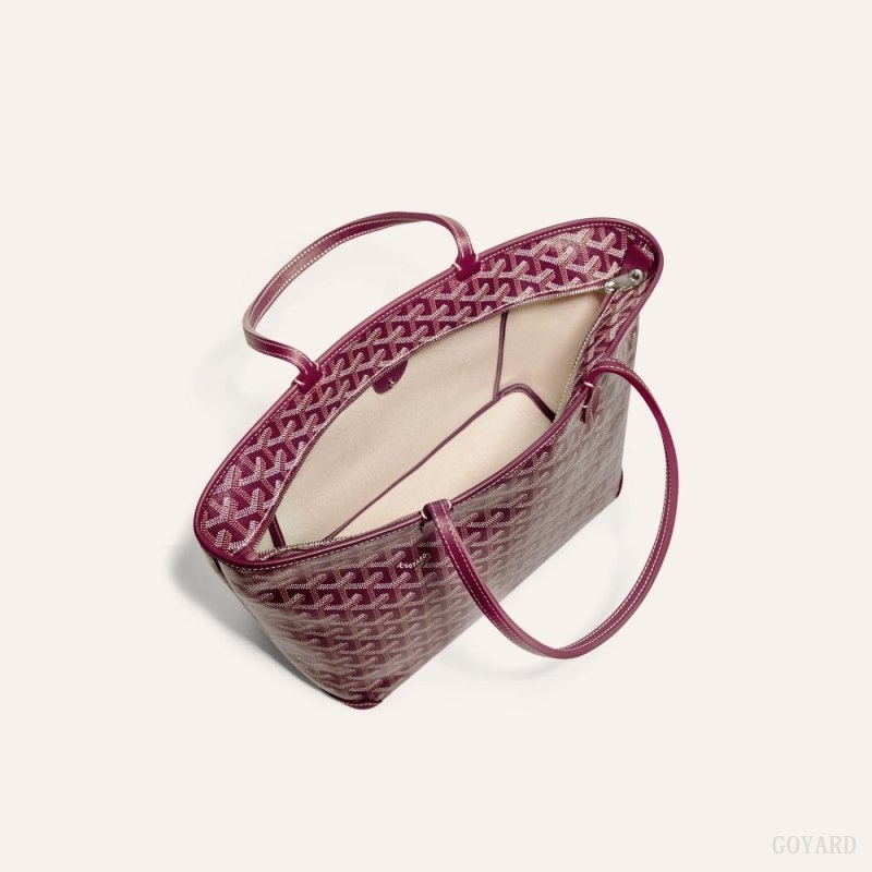 Burgundy Goyard ARTOIS PM BAG | DSWY7161