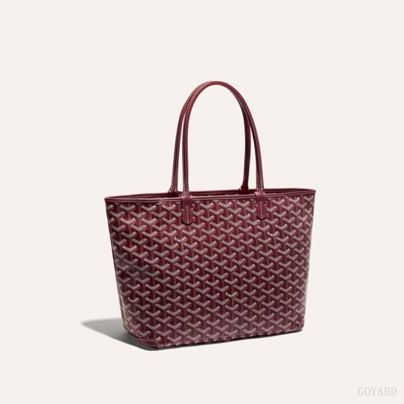 Burgundy Goyard ARTOIS PM BAG | DSWY7161