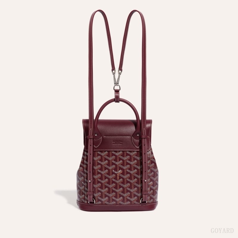 Burgundy Goyard Alpin Mini Backpack | SSCS4264