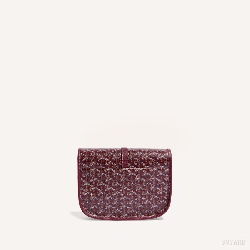 Burgundy Goyard Belvedere PM Bag | GHXL1751