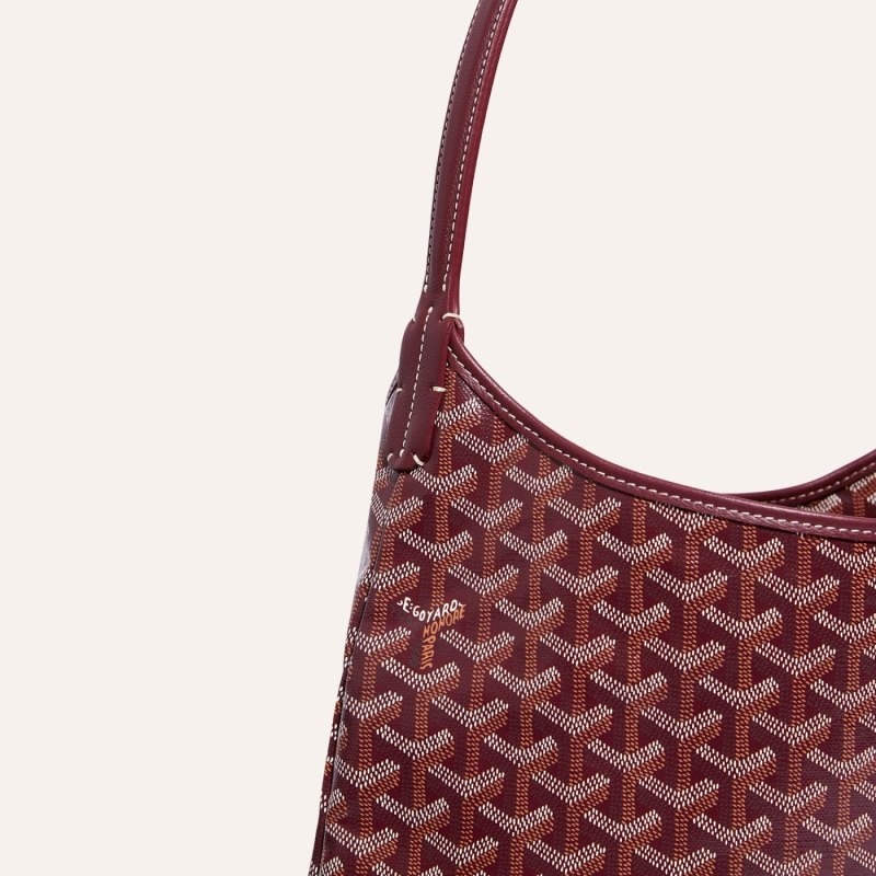 Burgundy Goyard Bohème Hobo Bag | SDKW7199