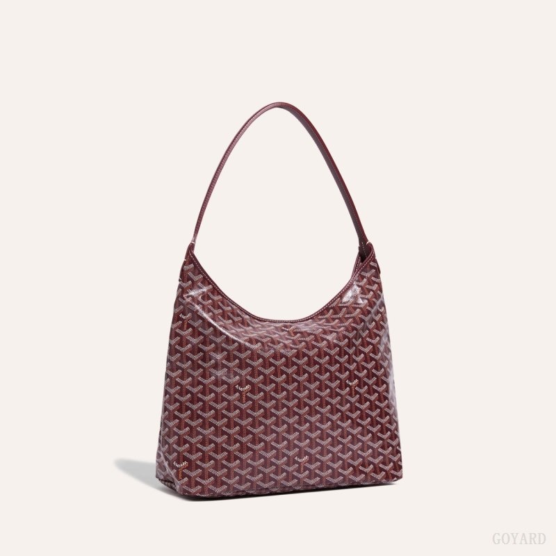 Burgundy Goyard Bohème Hobo Bag | SDKW7199