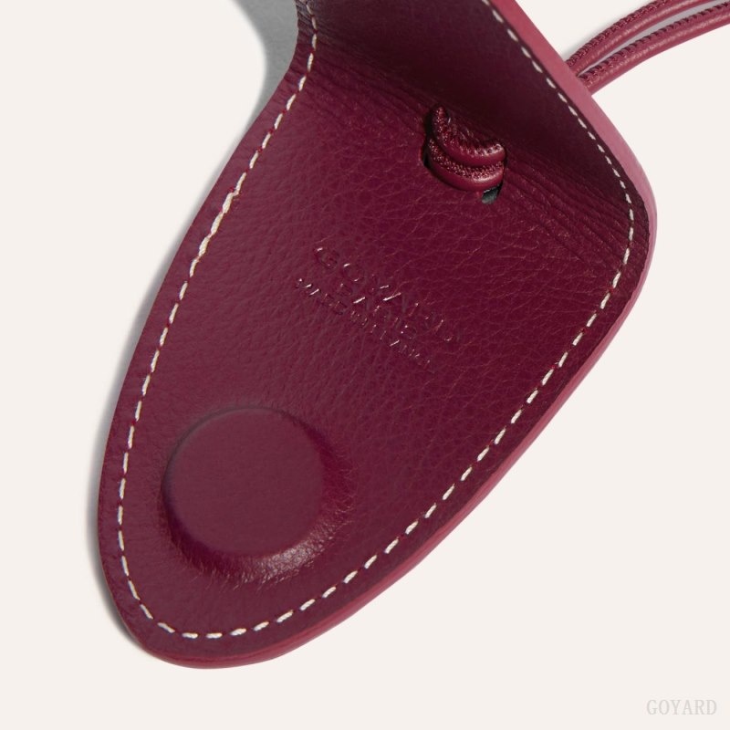 Burgundy Goyard CROC UNIVERSEL | AMXN5669