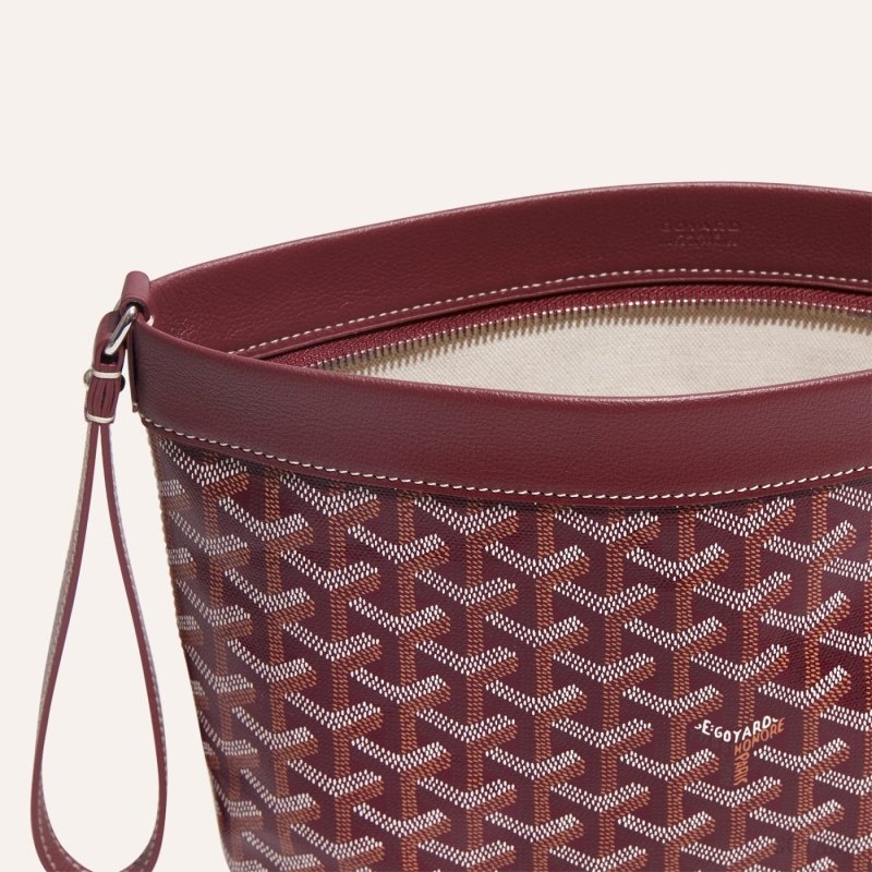 Burgundy Goyard Conti pouch | RZJH8595