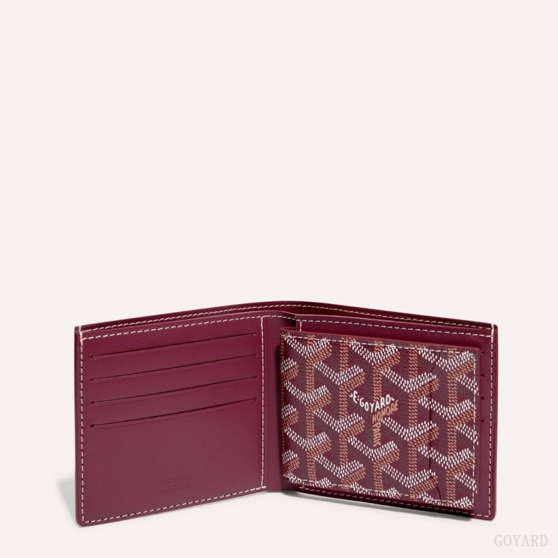 Burgundy Goyard INSERT VICTOIRE CARD WALLET | IPDB1482