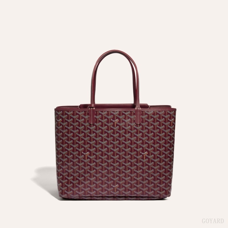 Burgundy Goyard ISABELLE BAG | UXDG7289