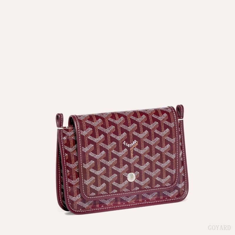 Burgundy Goyard PLUMET POCKET WALLET | KDGR4569