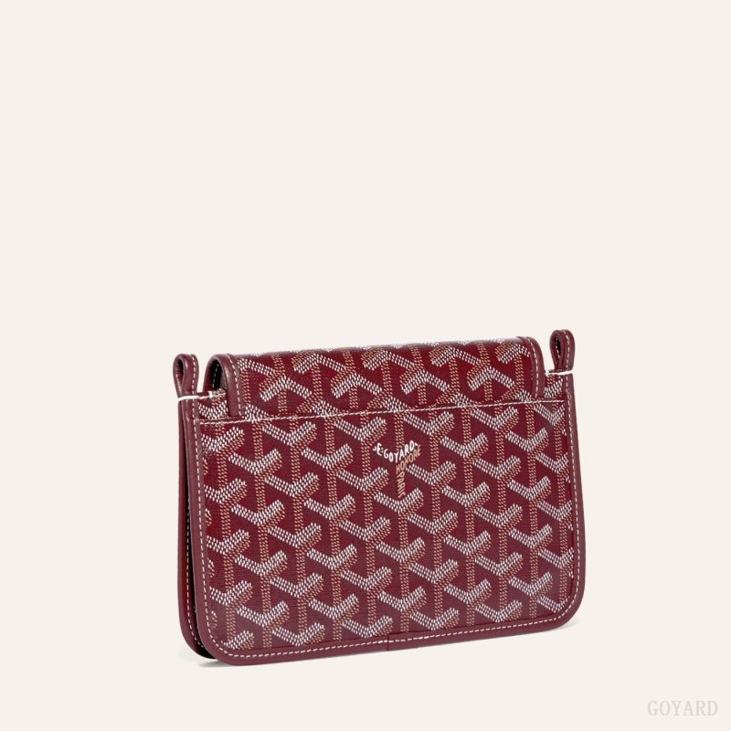 Burgundy Goyard PLUMET POCKET WALLET | KDGR4569