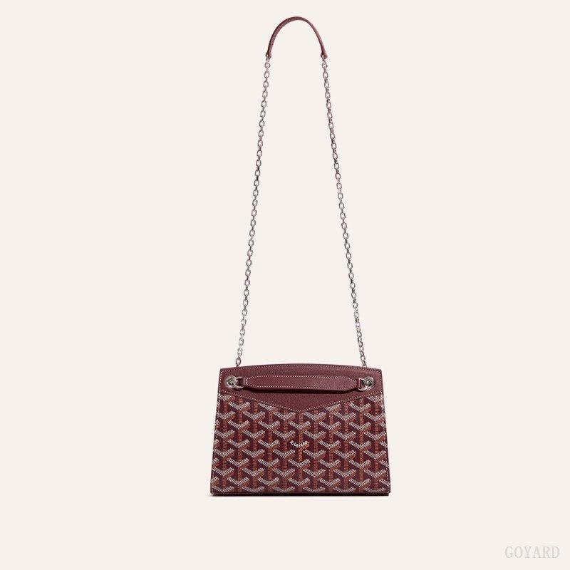 Burgundy Goyard Rouette Structuré Mini Bag | VZSO0707