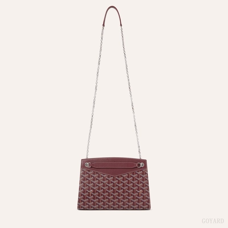 Burgundy Goyard Rouette Structuré PM Bag | KZOV8953