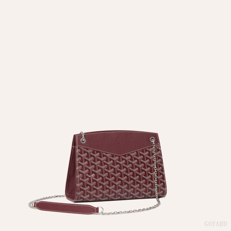 Burgundy Goyard Rouette Structuré PM Bag | KZOV8953