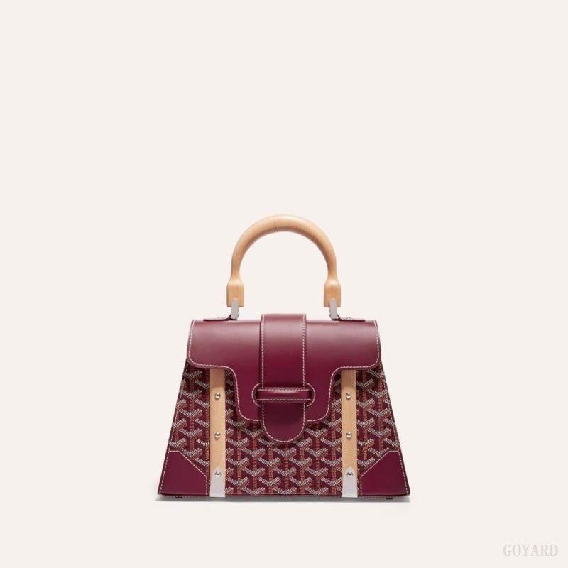 Burgundy Goyard SAÏGON PM BAG | UMGU2587