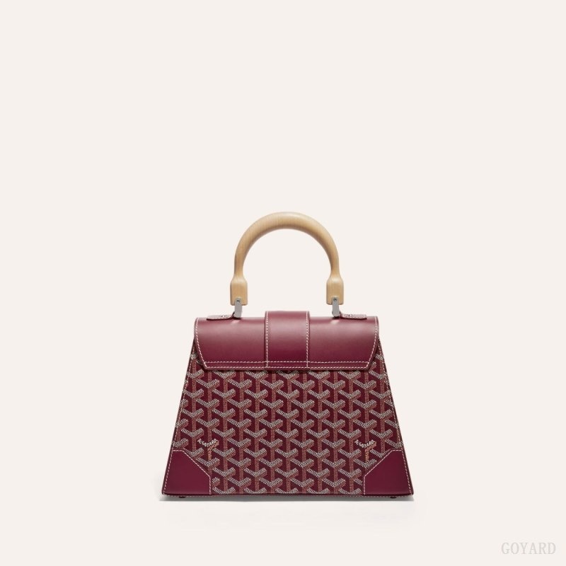 Burgundy Goyard SAÏGON PM BAG | UMGU2587