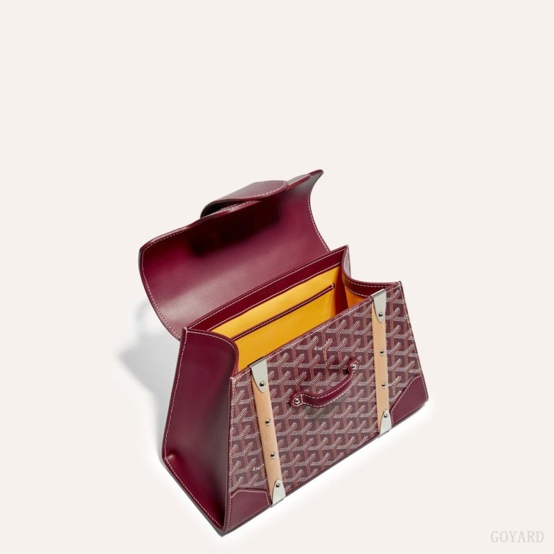 Burgundy Goyard SAÏGON PM BAG | UMGU2587