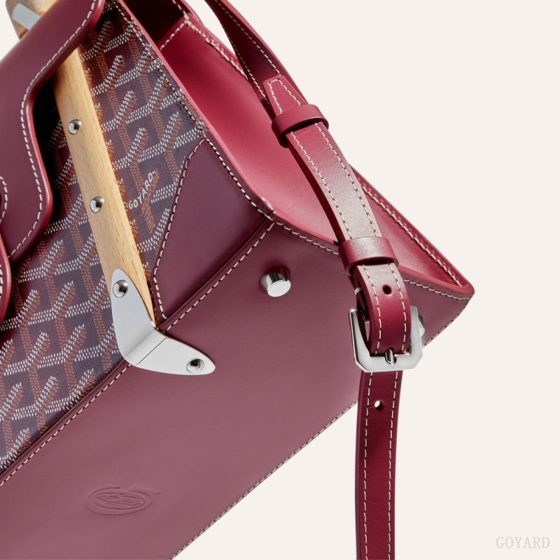 Burgundy Goyard SAÏGON PM BAG | UMGU2587