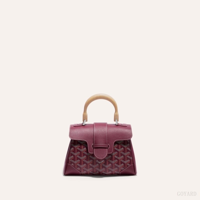 Burgundy Goyard SAIGON SOUPLE MINI BAG | LWGO8753