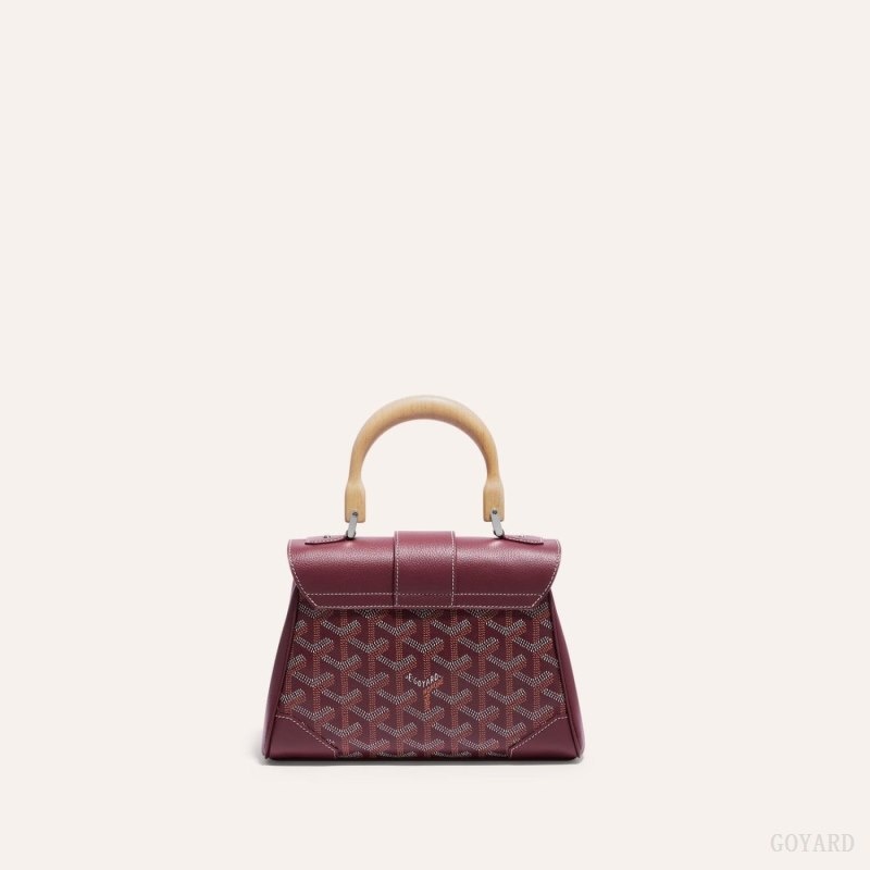 Burgundy Goyard SAIGON SOUPLE MINI BAG | LWGO8753