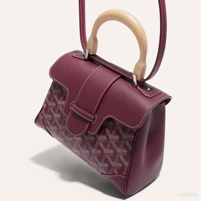 Burgundy Goyard SAIGON SOUPLE MINI BAG | LWGO8753