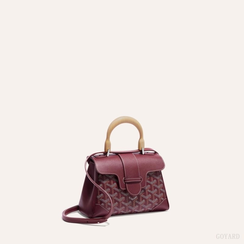 Burgundy Goyard SAIGON SOUPLE MINI BAG | LWGO8753