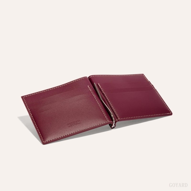 Burgundy Goyard SAINT-THOMAS BILL FOLD | LRZJ0698