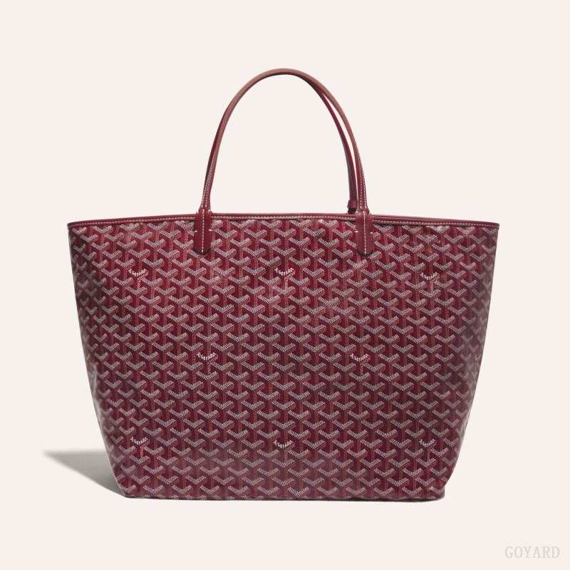 Burgundy Goyard SAINT LOUIS GM BAG | RHNY4294