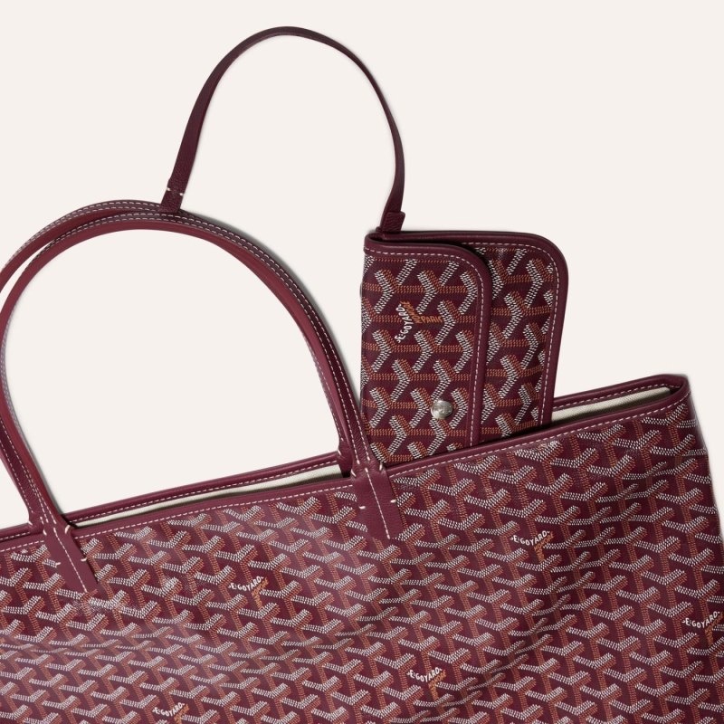 Burgundy Goyard SAINT LOUIS GM BAG | RHNY4294