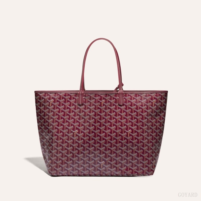 Burgundy Goyard SAINT LOUIS PM BAG | BITZ2807