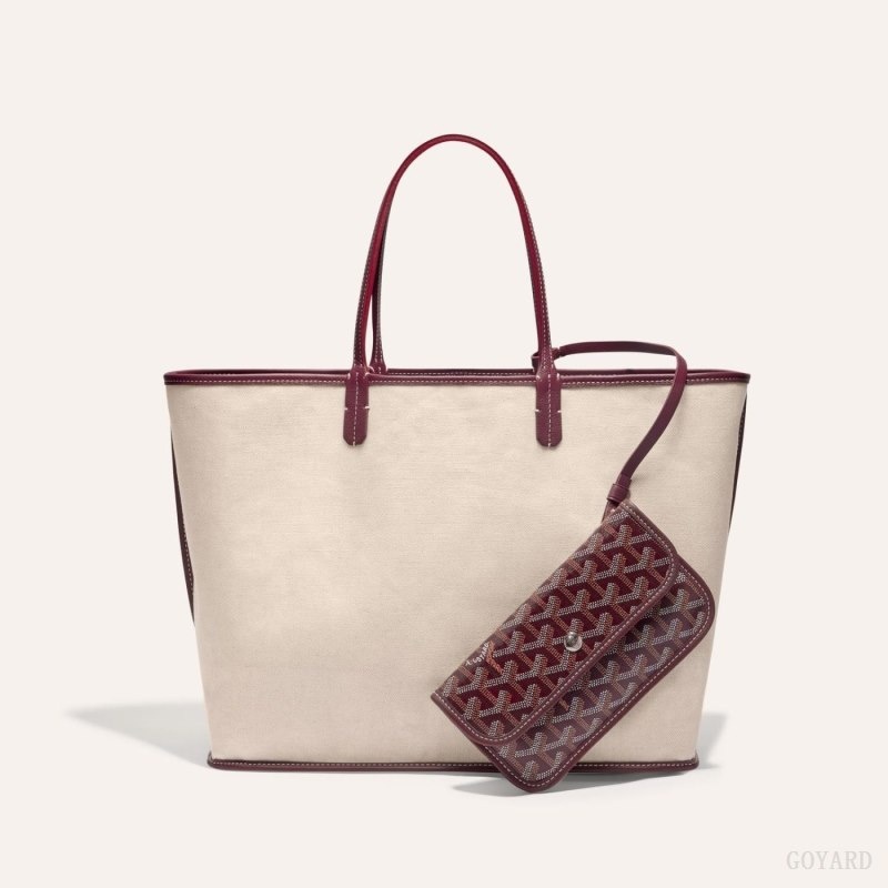 Burgundy Goyard SAINT LOUIS PM BAG | BITZ2807