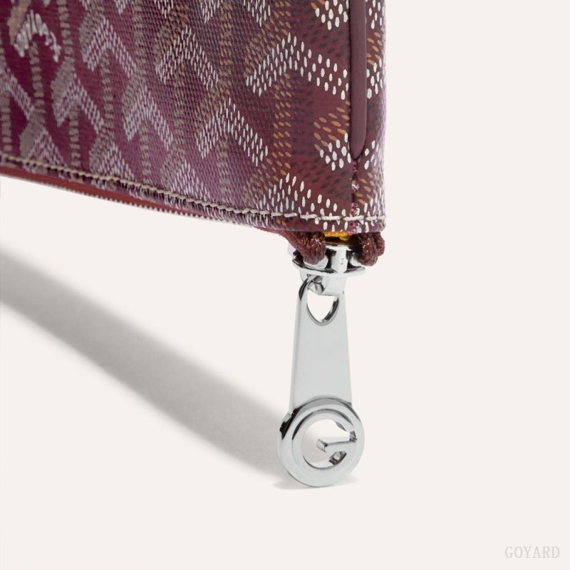 Burgundy Goyard SENAT GM DOCUMENT CASE | YFTM0703