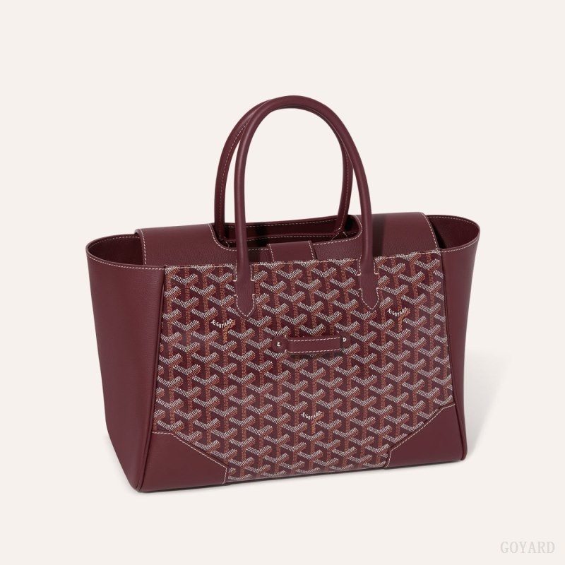 Burgundy Goyard Saïgon tote bag | BKTS7870